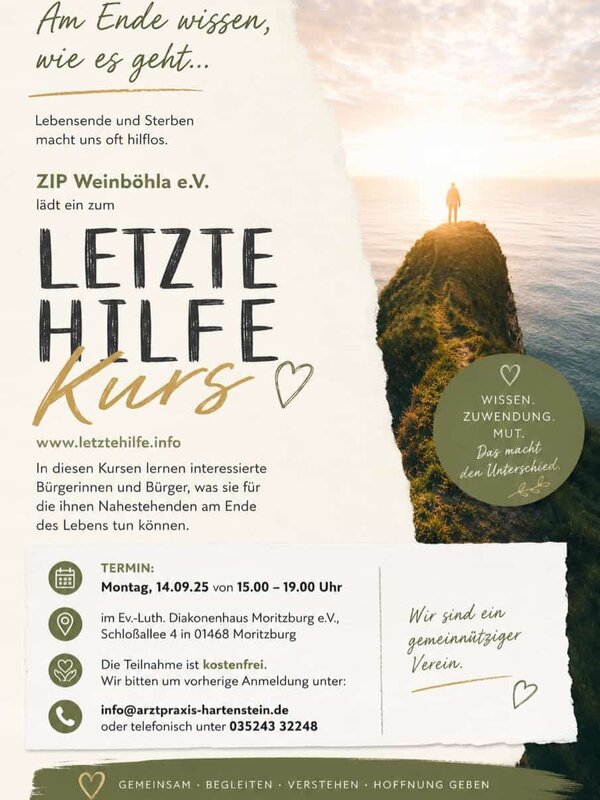 Letzte Hilfe Kurs 14.09.2026